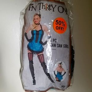 2010 Hot Topic Can Can Costume Dress